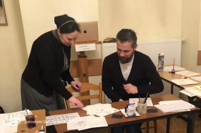 Kaligrafia w Milanówku